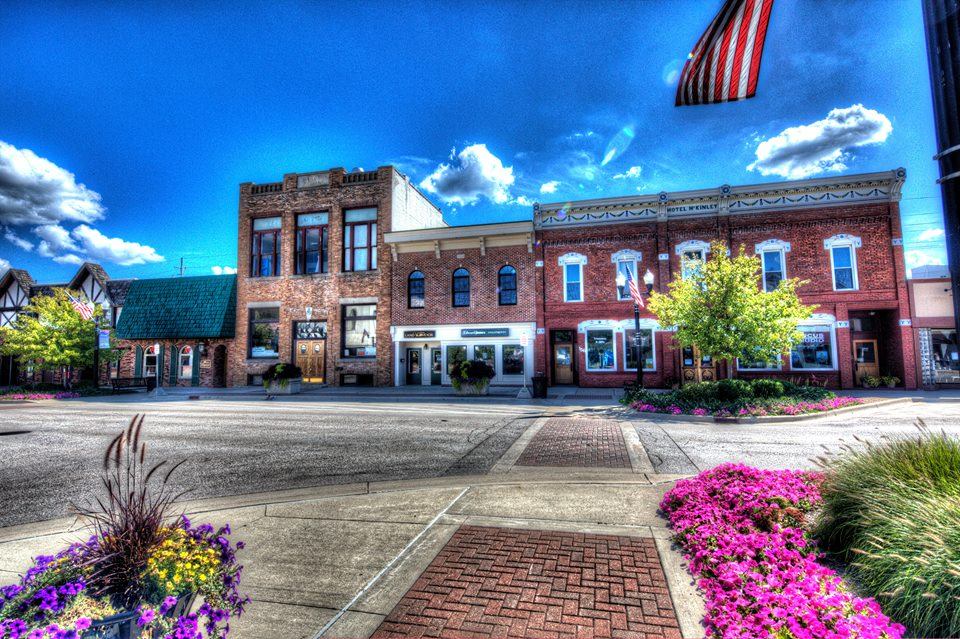 Downtown Imlay City With Flowers Home Page Downtown Imlay City With Flowers Home Page